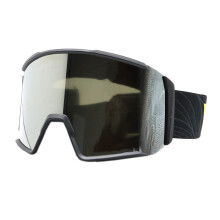 Ski Goggles for Men and Women, Anti Fog Snow Goggles with UV Protection and Panoramic Lens, Frameless Interchangeable Lens Design with Two Way Venting
