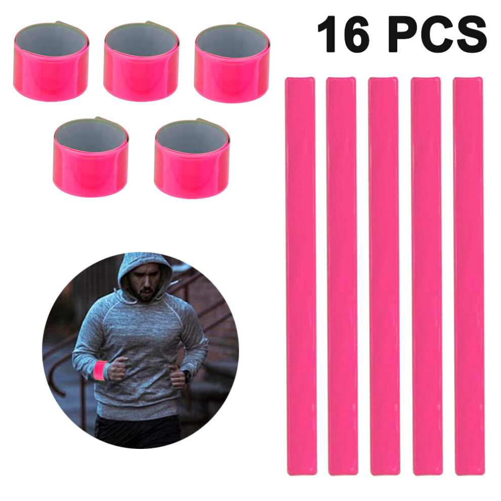 Reflective Bands For Night Walking, High Visibility Reflective Strips For Enhanced Safety When Running Cycling Jogging, Adjustable Snap Armbands Suita 9335627659722