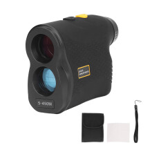 Golfafstandsmeter met hoge nauwkeurigheid, 6x vergroting, waterdichte afstandsmeter voor golfen, jagen en andere buitensporten, professionele