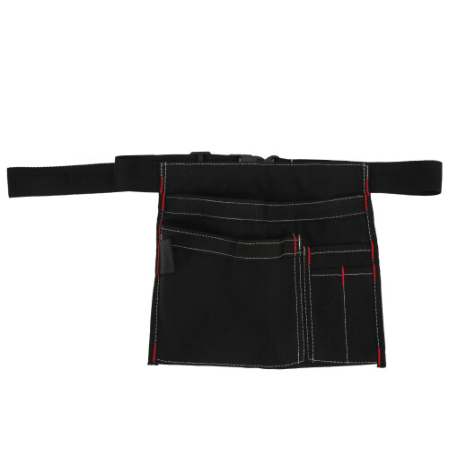 Electric Tools Bag with Hammer Loop, Durable Canvas Practical Tool Apron for Construction Workers, Reinforced Pockets for Secure Storage, Handy 2