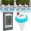 Pool Thermometer with Floating Function, Solar Powered & Easy-to-Read Screen for Quick Updates, High Accuracy & Wide Measuring Range (-20C to 3