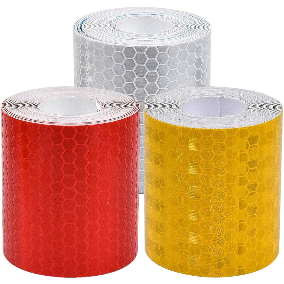 Reflective Tape, Waterproof For Outdoor Safety, With High Visibility And Strong Adhesion, Ideal For Vehicles, Bicycles, And Road Markings 9482726710233
