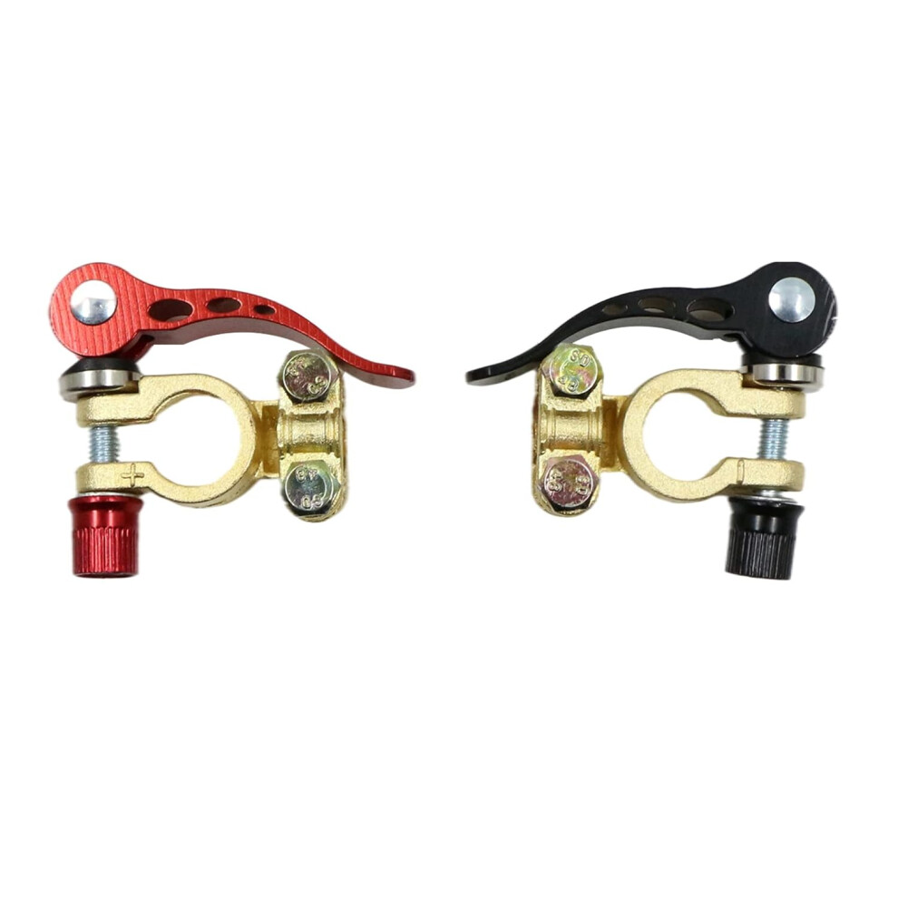 Battery Terminal Connectors For Auto Truck, High Quality Brass Stable Current, Quick Release Disconnect Heavy Duty 9340959572724