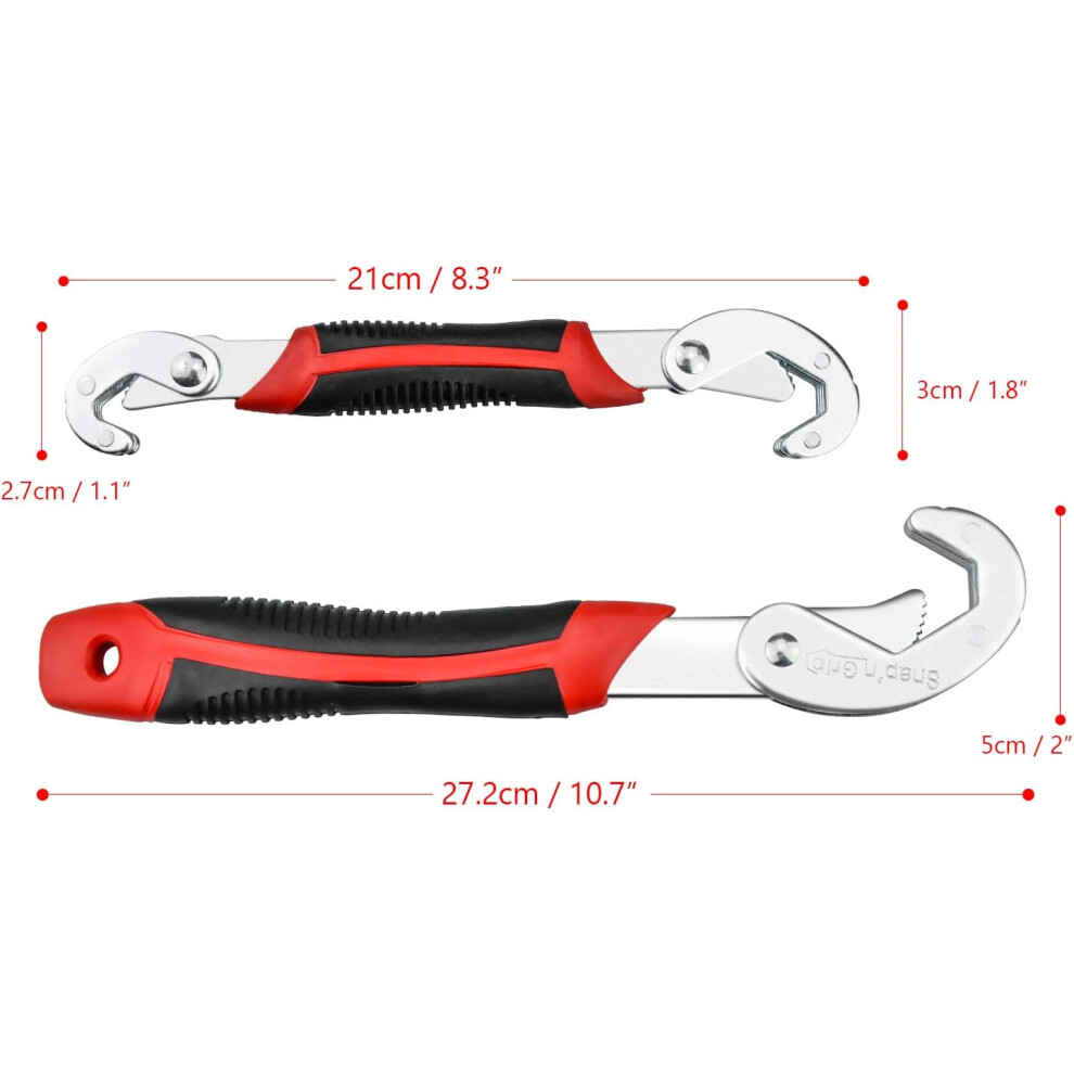 Versatile Multi-Function Wrench Set, Portable Self-Adjusting Technology Universal Wrench For Quick Snap And Grip Plumbing Tasks 9169997251596