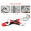 Adjustable Wrench Set with Self-adjusting Technology, Portable Multi-function Wrench for Quick Snap and Grip 5