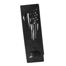 Wandmontierter Can Cooler Halter mit Flaschenöffner, Metall, 563g