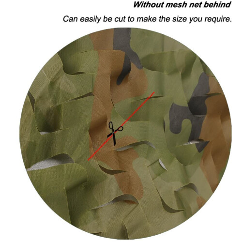 Camo Netting Bulk Roll, Άριστο Camouflage Υψηλής Ποιότητας Υλικό 3D Σχεδιασμός Φυλλώματος Ελαφρύ 2