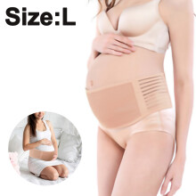 Cinta de suporte de maternidade respirável, faixa abdominal para gestantes que alivia dores na região lombar, corrige a postura e distribui o peso.