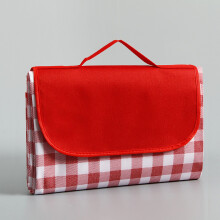 Waterproof Picnic Blanket Foldable Beach Mat Large Size Outdoor Use With Durable Fabric Handbag Design Portable For Camping Travel Sandproof And Multi