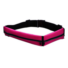 Marsupio versatile, cintura da corsa ultraleggera in tessuto di poliestere con foro nascosto per cuffie per gli appassionati di fitness, striscia