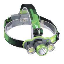 Lampada frontale a LED super luminosa, ricaricabile, con angolo di illuminazione regolabile, impermeabile IPX5, ideale per molteplici attività