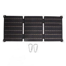 Foldable Solar Charger High Efficiency Power Panel, 21W Eco-Friendly Portable Foldable Solar Panel with Monocrystalline Cells for Camping Hiking Emerg