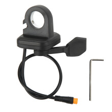 Electric Bike Thumb Throttle, Compact Lightweight Design, High-Quality Plastic Waterproof Connectors For Quick Install And Smooth Speed Control Accele
