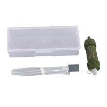 Portable Water Filter, Innovative 5 Stage Filtration System, Ultrafast Flow Rate & Compact Design for Hiking, Camping, Backpacking & Emergency Prepare