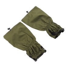 Waterproof Oxford Leg Gaiters for Hiking Climbing Snow Boot Covers, Military Green