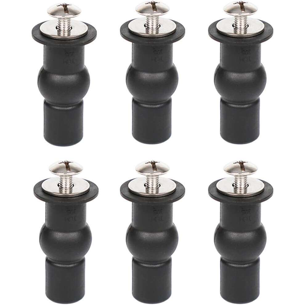 Stainless Steel Toilet Bolt For Top Fixing Part, Expanding Rubber Toilet Seat Screws, Heavy Duty Toilet Seat Hardware With Easy Installation, 9340258680304