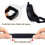 Óculos de Sol para Cães, Confortáveis e com Material Resistente e Elástico, com Faixa Ajustável para Cães de Pequeno e Médio Porte, Proteção 4