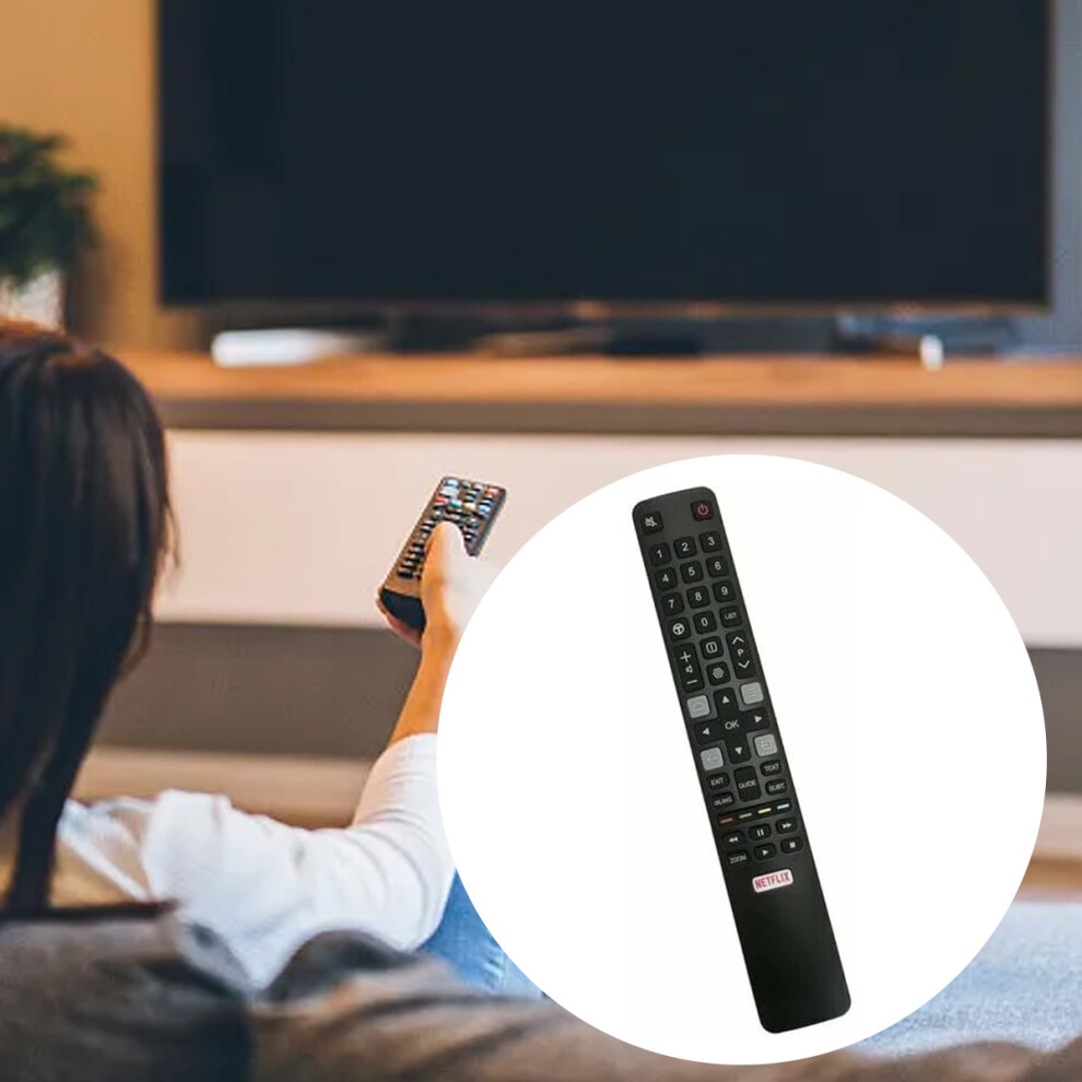 Smart Tv Remote Control, Ir Remote Control For Tcl Tv Models 40Ds500 43Dp640, Replacement Remote Control No Programming Needed, High Quality 9169997252371
