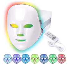 Mască LED pentru piele radiantă, terapie personalizată pentru îngrijirea pielii la domiciliu (7 culori)