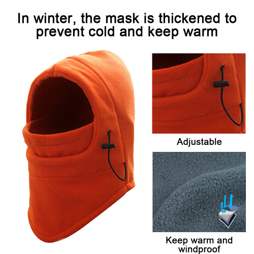 Μάσκα σκι Balaclava για παιδιά, αντιανεμική ζεστή κάλυψη προσώπου από fleece με 2