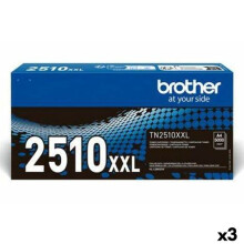Toner Brother TN2510XXL Noir 3 Unités CARTOUCHE IMPRIMANTE