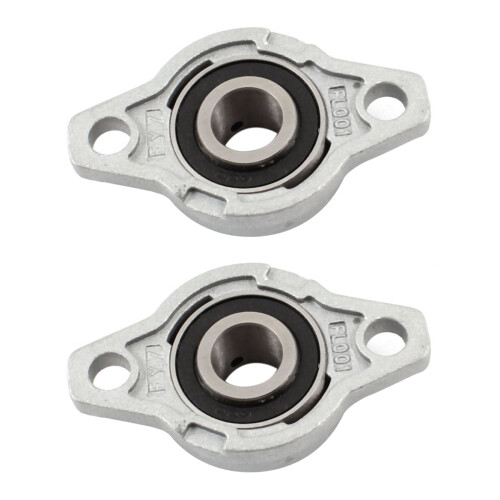 2X Axle Mounted  Self Align Pillow Block Bearing 12mm KFL001