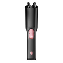 (Black) 32mm Automatic Hair Curling Iron USB Rechargeable Portable Wireless Ceramic Hair Wand for Home & Travel