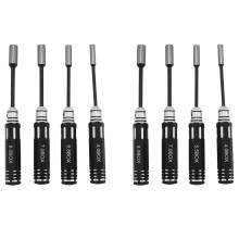 RC Model Tool 8PCS Hex Screw Drivers Hex Nut Socket Wrench Sleeve Wheel Spanner 4.0/5.5/7.0/8.0mm