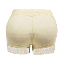 (L, Skin Color) Women Hip Enhancer Shaper Butt Lifter Push Up Bottom Padded Briefs Underwear