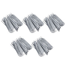 Window Treatment 4 Prongs Pinch Pleat Drapes Curtain Hooks 100Pcs