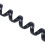 2X Replacement RJ9 4P4C Plug Coiled Stretchy Telephone Handsets Cable  Black 8
