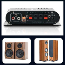 ST-838Heimkino-Verstärker HiFi 2.1-Kanal-Leistungsverstärker Sound Auto-Verstärker Media Player Subwoofer-Verstärker ,A