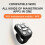 Wireless Remote Scrolling Ring Page Turner Camera Shutter Social Media Browsing for Smartphones 2