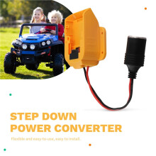 18V Till 12V Strömförsörjning med Stege för 18V Batteritändare Gränssnittsadapter för RC-Bil Gör-det-Själv