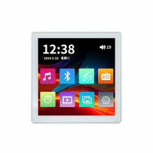 86 Type Min Wall Amplifier Home Audio Touch Screen 2x25W Stereo Sound Music Panel