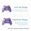 Cat Paw Silicone Soft Protector for  Series X/S Controllers Thumb Stick Grip Caps Game Controller Case Cover 5