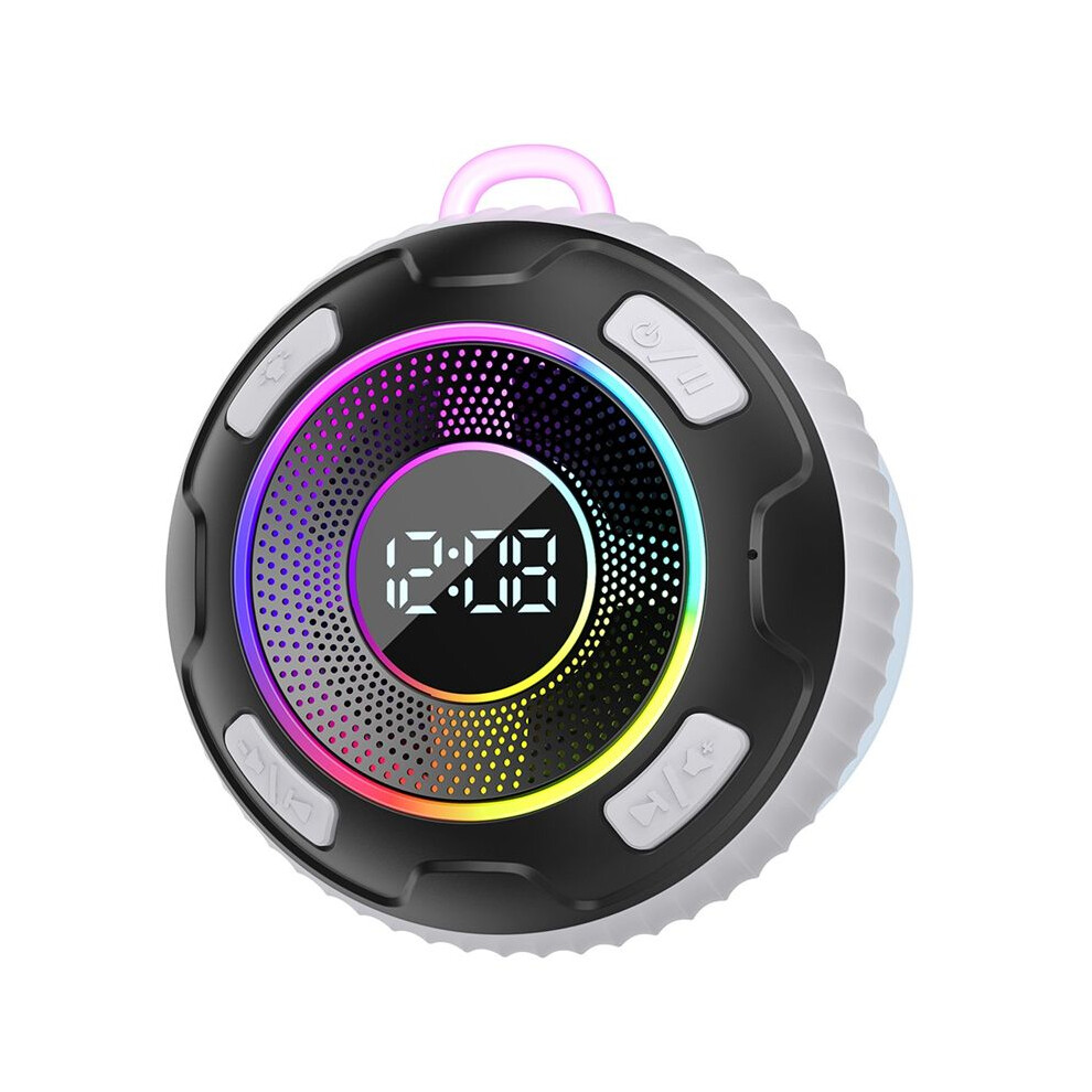 Wireless Speaker S5 Ipx7 Waterproof Enc Speakers Built-In Mic 10 Hours Shower Speakers Subwoofer White 6033347415613