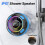 Draadloze Luidspreker S5 IPX7 Waterdicht ENC-Luidsprekers Ingebouwde Microfoon 10 Uur -Doucheluidsprekers Subwoofer Wit 3