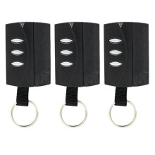 Lot de 3 Télécommandes de Porte de Garage pour Pujol Vario 433,92 MHz à Code Tournant