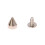 100Pcs Metal Cone Screwback Spikes Stud Leather Cloth  DIY Goth Punk Spot 2