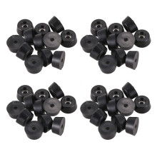 Moebel Rutschfest Konische Gummifuesse Unterlegscheibe 22mm x 10mm 48 Stueck