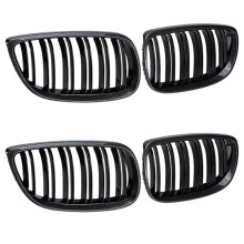 4x for - E90 E92 E93 M3 328I 335I 2007-2011 Carbon Fiber Front Kidney Grille 51137157275 51137157276