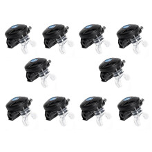 10X Scuba Diving 2Nd Stage Regulator Professionale Subacquea Subacquea Octopus Diving Regulator Equipment Accessorio-Nero