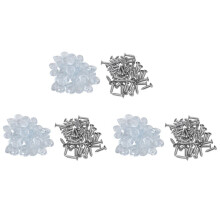 150Pcs MöBel Tisch Stuhl BeinschüTzer FüßE Gepolsterte Gummi 17Mm X 6Mm