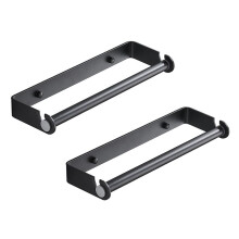 2X Paper Towel Holder Under Cabinet for Kitchen,Wall Mount Paper Towel Holder Paper Roll Holder, Paper Towel Holder