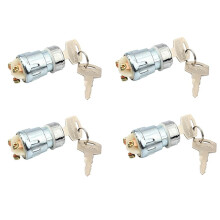 4X Universal Motorcycle Ignition Key Lock Set for ATV GO KART Karting Quad Dirt Bike 3Wires
