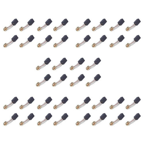 40 Pcs 12 X 9 X 6mm Electric Angle Grinder Carbon Brushes CB411
