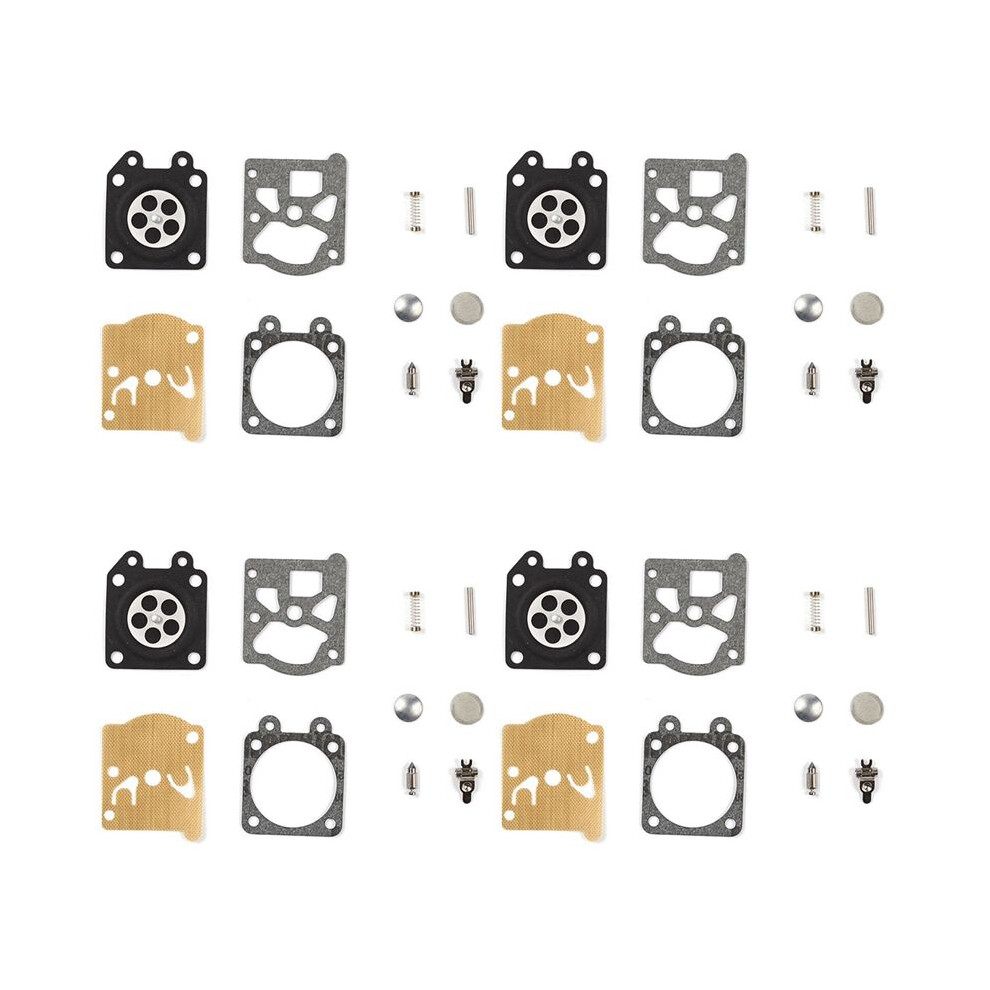 4X Carburetor Repair Kit 4500 Chainsaw Repair Kit Carburetor Diaphragm Gasket Kit Garden Tool For Walbro Carburetor 6033906041819