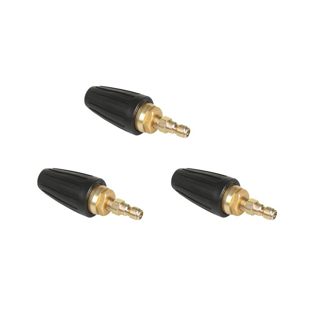 3X Universal Pressure Washer Turbo Nozzle For High Pressure Outlet Fitting Rotary 3.0 Orifice 1/4 Inch 4711895335462