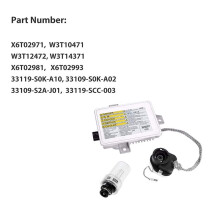 2X W3T10471 X6T02991 33119-S0K-A10 Xenon HID Headlight Ballast with Igniter and D2S Bulb for TL TSX S2000